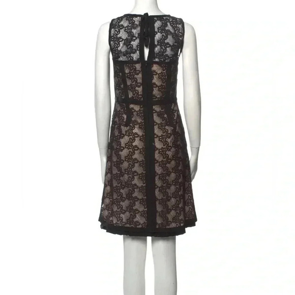 Marc by Marc Jacobs lace sheath sleeveless black dress size 4 - Picture 2 of 6